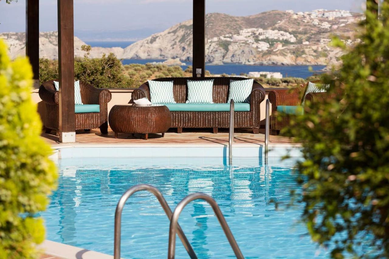 White Sand Villa. Spacious Villa With Prive Pool. Agia Pelagia Dış mekan fotoğraf