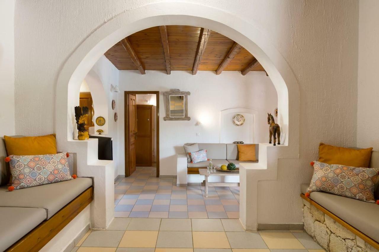 White Sand Villa. Spacious Villa With Prive Pool. Agia Pelagia Dış mekan fotoğraf