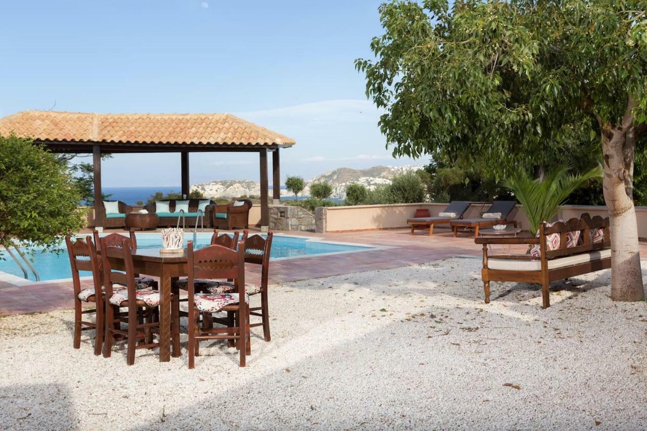 White Sand Villa. Spacious Villa With Prive Pool. Agia Pelagia Dış mekan fotoğraf